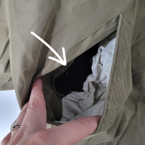 Cherokee Mens Khaki Worker Farmcore Chore Fleece Lined Rustic Bomber Jacket - Picture 8 of 11